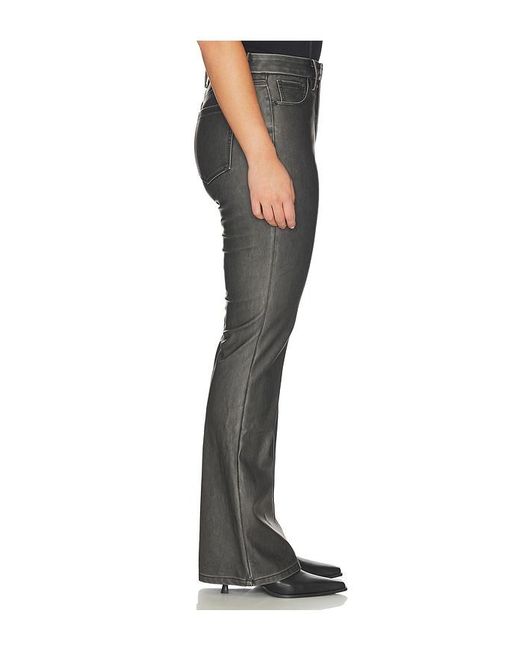 GOOD AMERICAN Black Good Classic Bootcut Faux Leather Pants