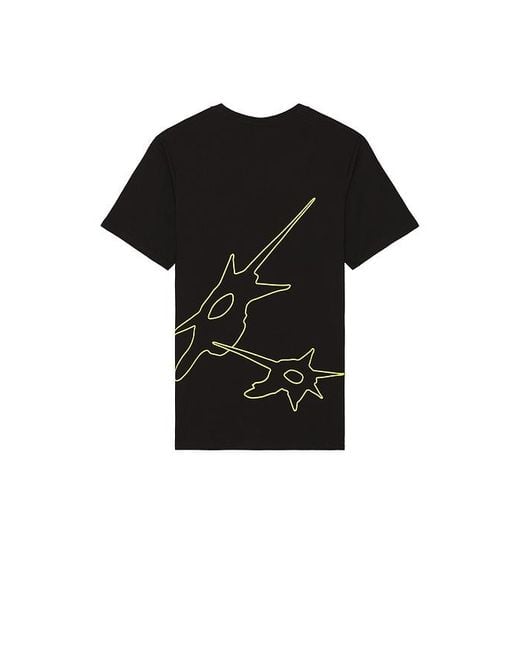 P.a.m. Perks And Mini Black Cosmos Spike Tee for men