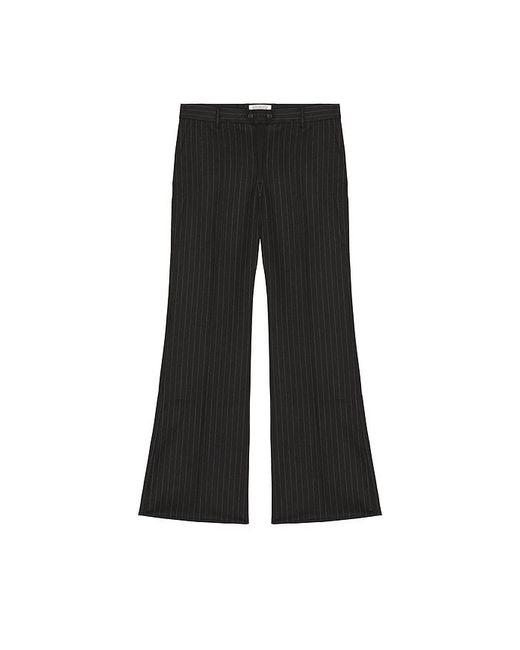 MIDNIGHT RODEO Black Flared Essential Trouser for men