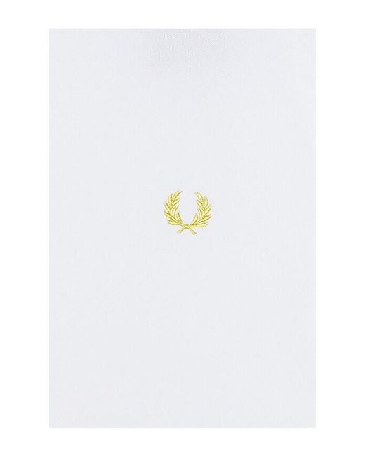 Fred Perry White Tennis T-Shirt for men