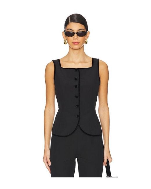 Ciao Lucia Black Amira Top