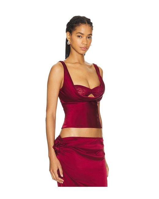 Lioness Red Delilah Top