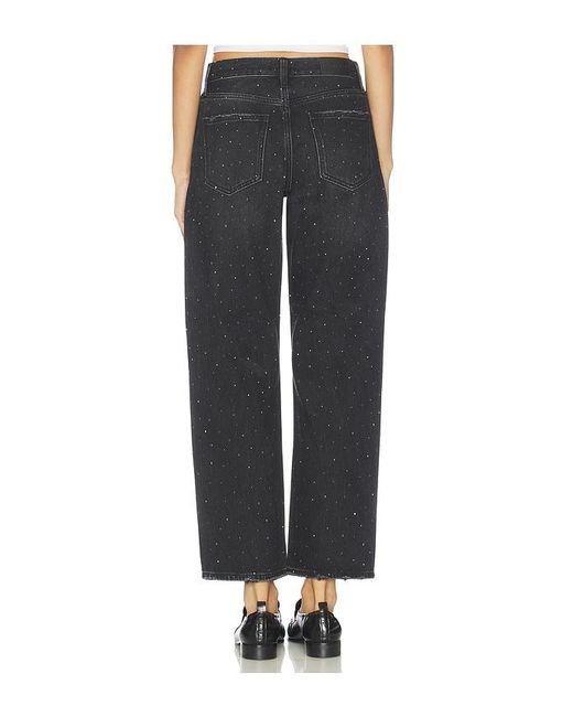Pistola Black Lexi Midrise Bowed Straight Jeans