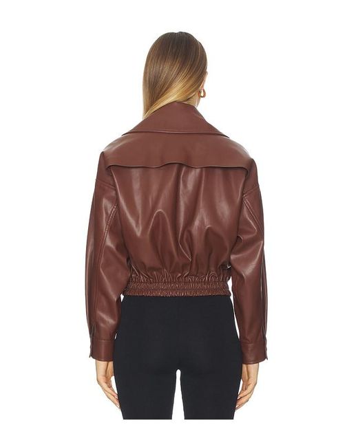 SELMACILEK Brown Lea Leather Jacket