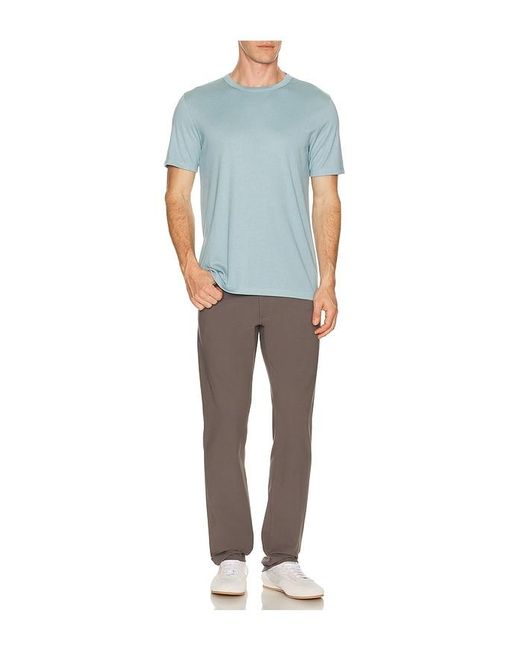 Theory Blue Anemone Milano Essential Tee for men