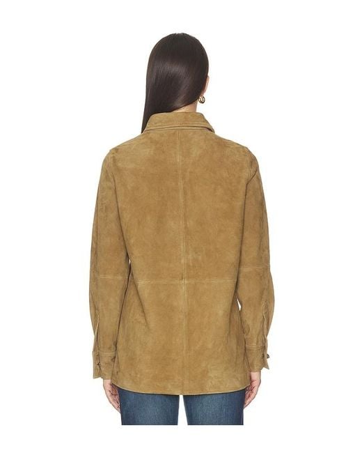 Rohe Natural Suede Pankou Overshirt