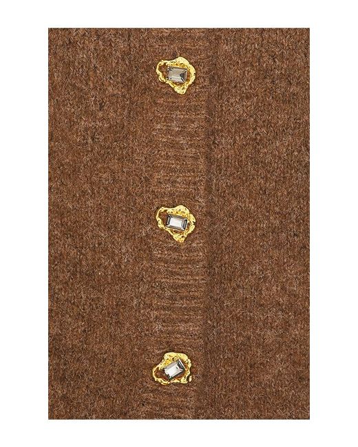 Line & Dot Brown Morgan Cardigan