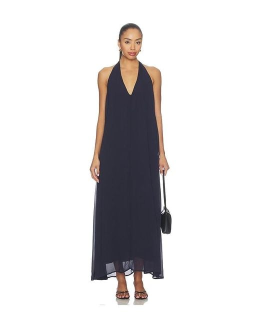 Sanctuary Blue More The Better Halter Dress
