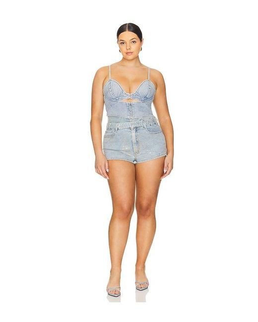 AFRM Blue Sheyla Shorts
