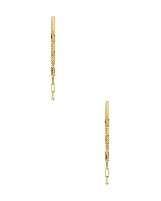 Casa Clara Metallic Emilia Statement Earrings