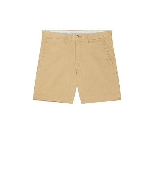 Polo Ralph Lauren Natural Bedford Cotton Stretch Twill Short for men