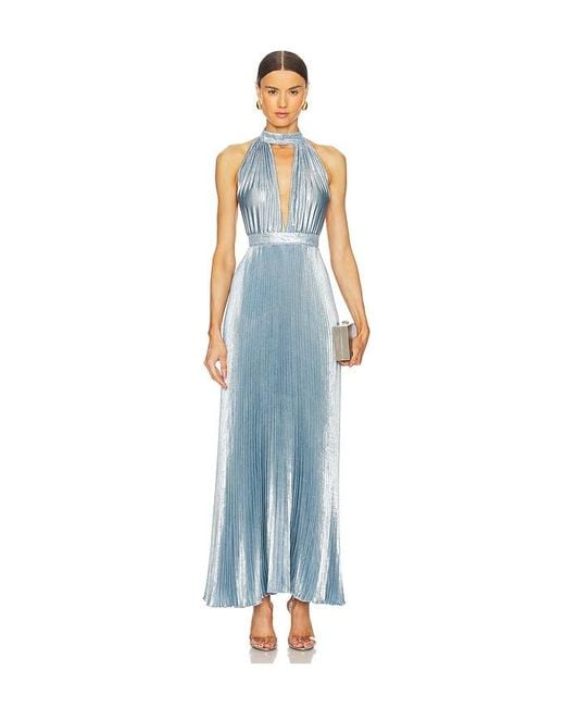L'idée Blue Chateau Gown