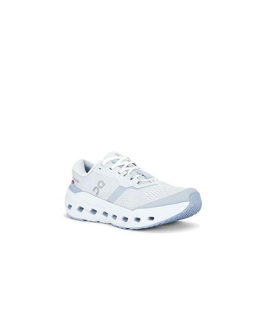 On Shoes White Cloudrunner 3 Sneaker