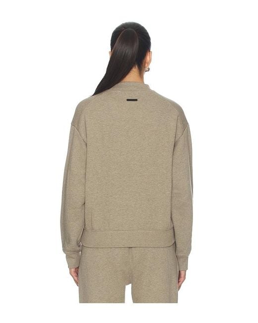 Fear Of God Natural Classic Crewneck Sweatshirt
