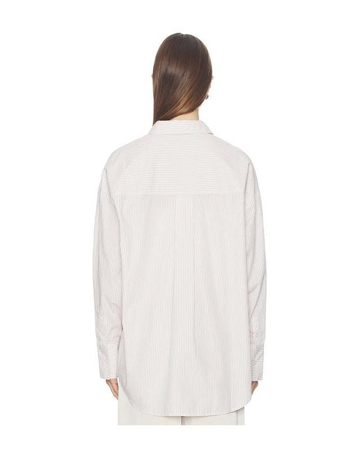 WAO White Poplin Button Up