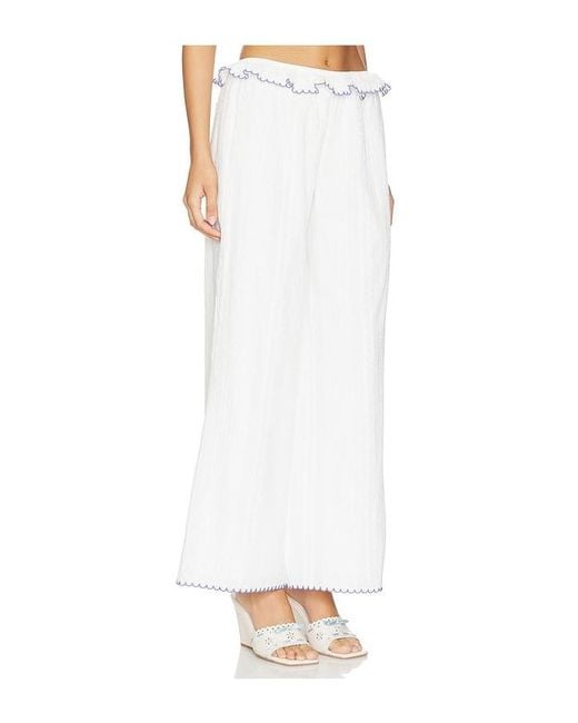 MAJORELLE White Klarissa Pant