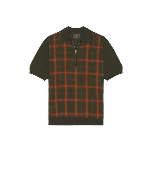 Beams Plus Hemd Half in Brown für Herren