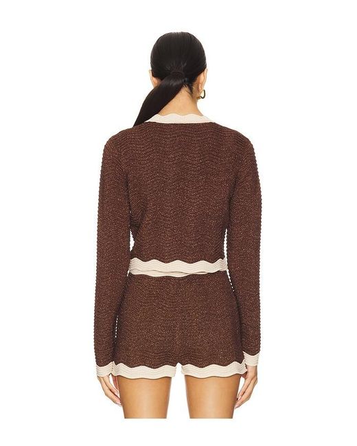 retroféte Red Dallys Knit Jacket
