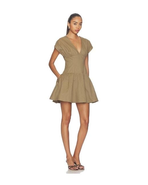 Line & Dot Natural Hamish Mini Dress