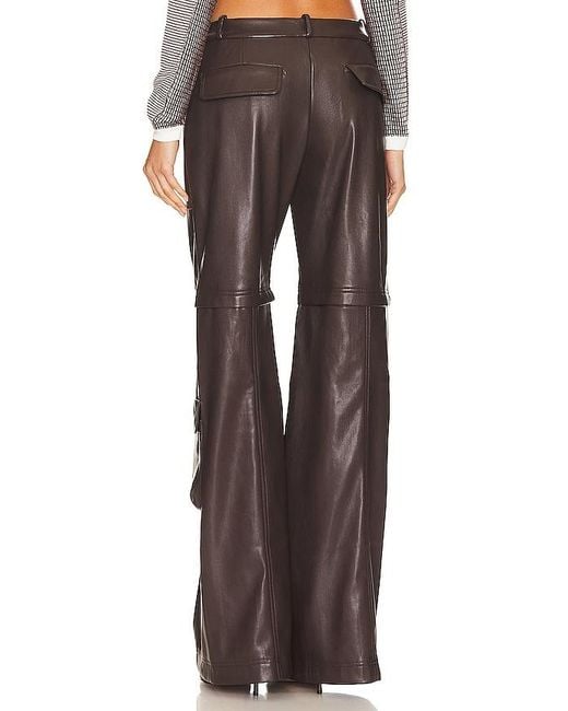 Amanda Uprichard Brown Lucas Pants