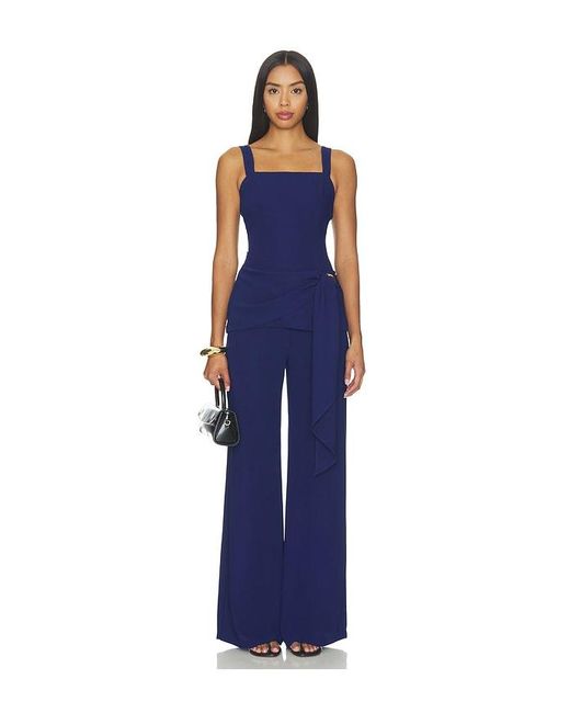 Amanda Uprichard Blue Saddler Pants
