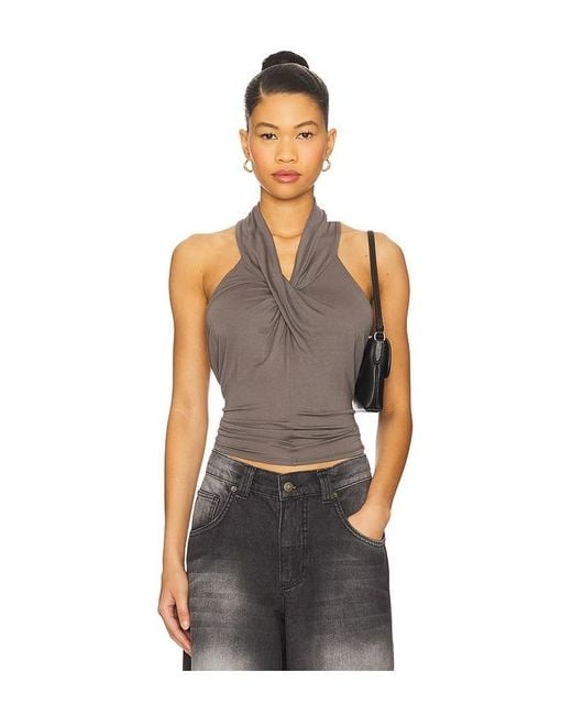 geel Black Webster Top