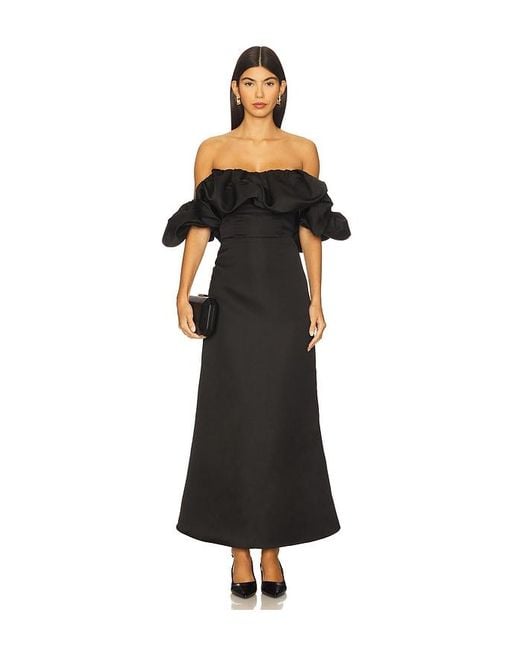 Elliatt Black Sharon Midi Dress