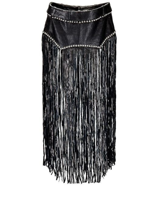 Urban Outfitters Black Texas Motto Belt