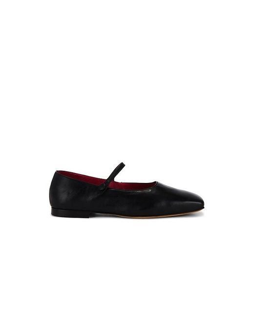 Mansur Gavriel Black Square Toe Mary Jane