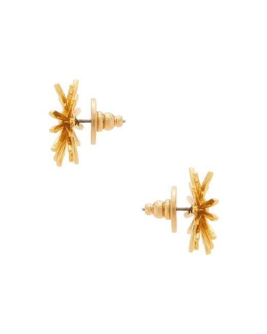 Lelet Metallic Daisy Stud Earrings