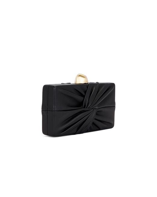 Cult Gaia Black Lisse Clutch