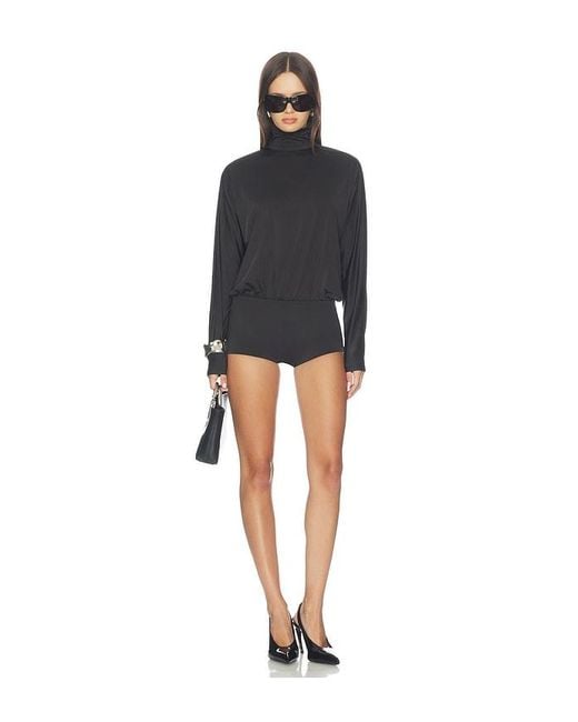 Holden Open Back Romper superdown de color Black