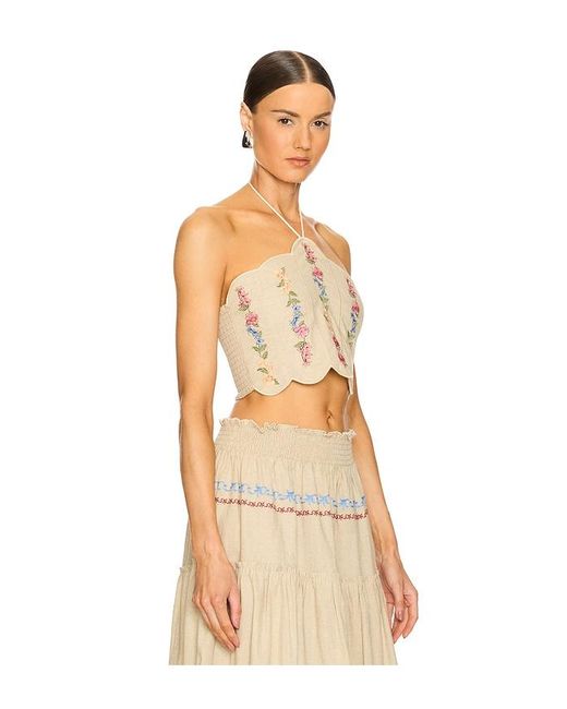 Agua Bendita Natural Neckholder-Top