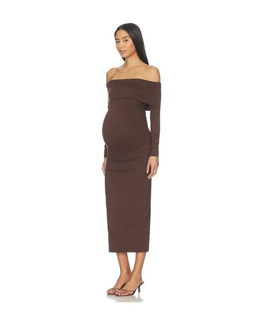 BUMPSUIT Brown The Alison Dress