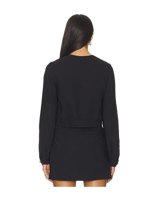 Amanda Uprichard Black Nina Jacket