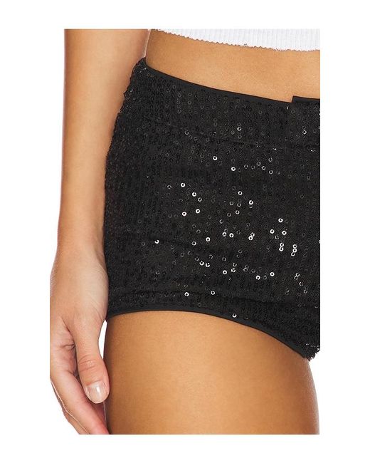 superdown Black Shani Micro Short