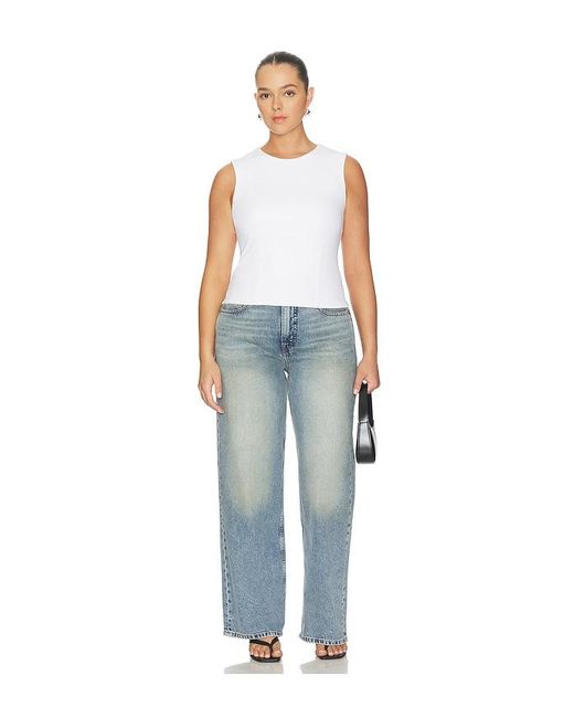 GOOD AMERICAN Blue Good Standard Baggy Jeans