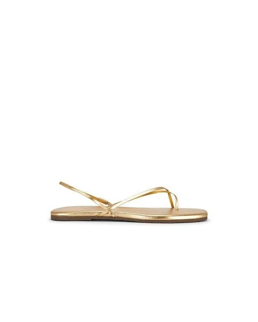 TKEES White Millie Sandal