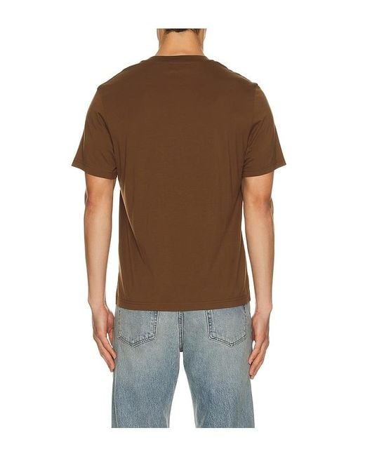 FRAME Black Light Cotton Tee for men