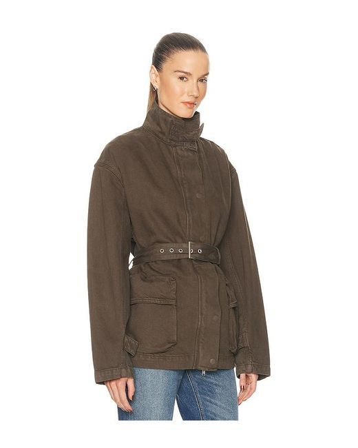 GRLFRND Brown Logan Jacket
