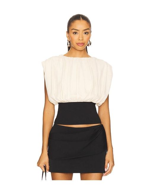 ALL THE WAYS White Amira Top