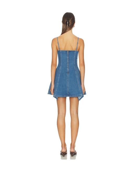 SOVERE Blue Elodie Mini Dress