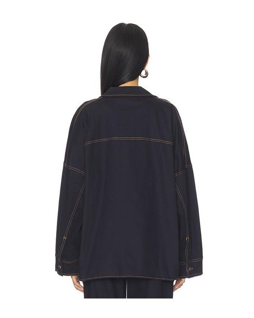 BY.DYLN Blue Cooper Jacket