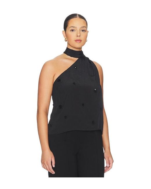 L'academie Black 'Academie Brynn Embellished Top
