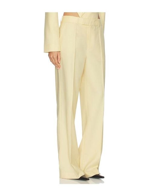Ronny Kobo White Rowley Pant