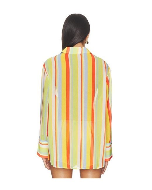 Solid & Striped Yellow The Jaclyn Tunic