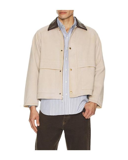 METALWOOD STUDIO Natural Buff Baby Jacket for men