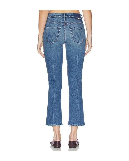 Mother Blue The Insider Ankle Jeans