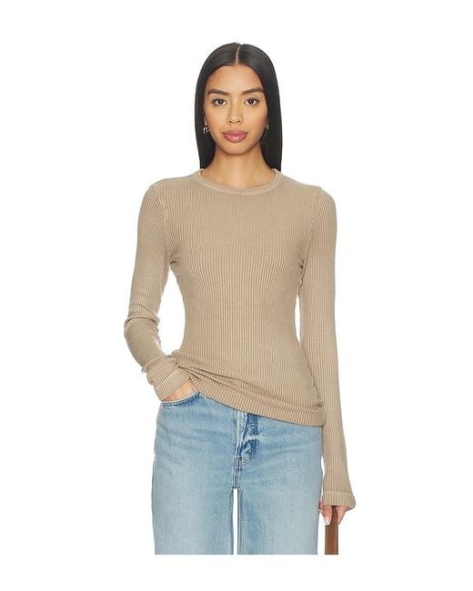 Citizens of Humanity Blue Bina Crewneck Top