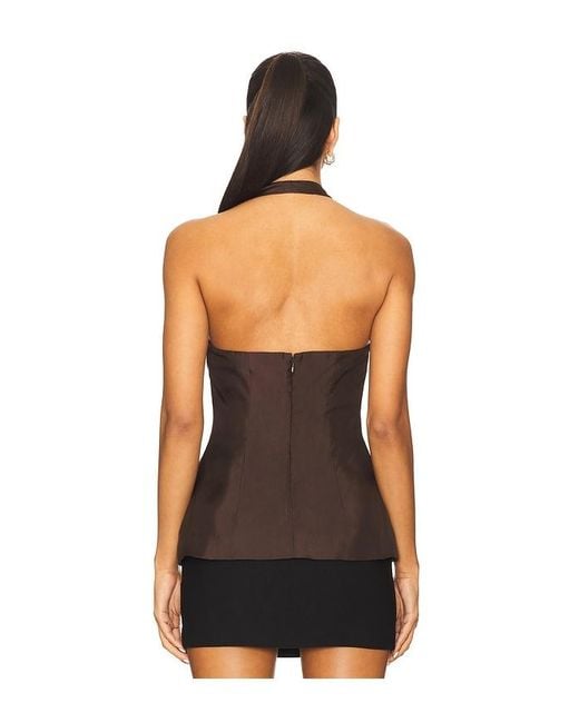Misha Black The Alusia Silk Top
